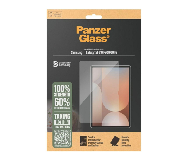 PanzerGlass Ultra-Wide Fit do Samsung Galaxy Tab S10 FE/S9/S9 FE - 1538931 - zdjęcie 3